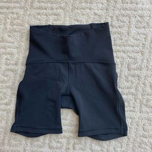 Lulu Lemon Black Biker Shorts